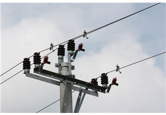 雷电定位型架空裸导线防雷防断线装置（针式绝缘子）